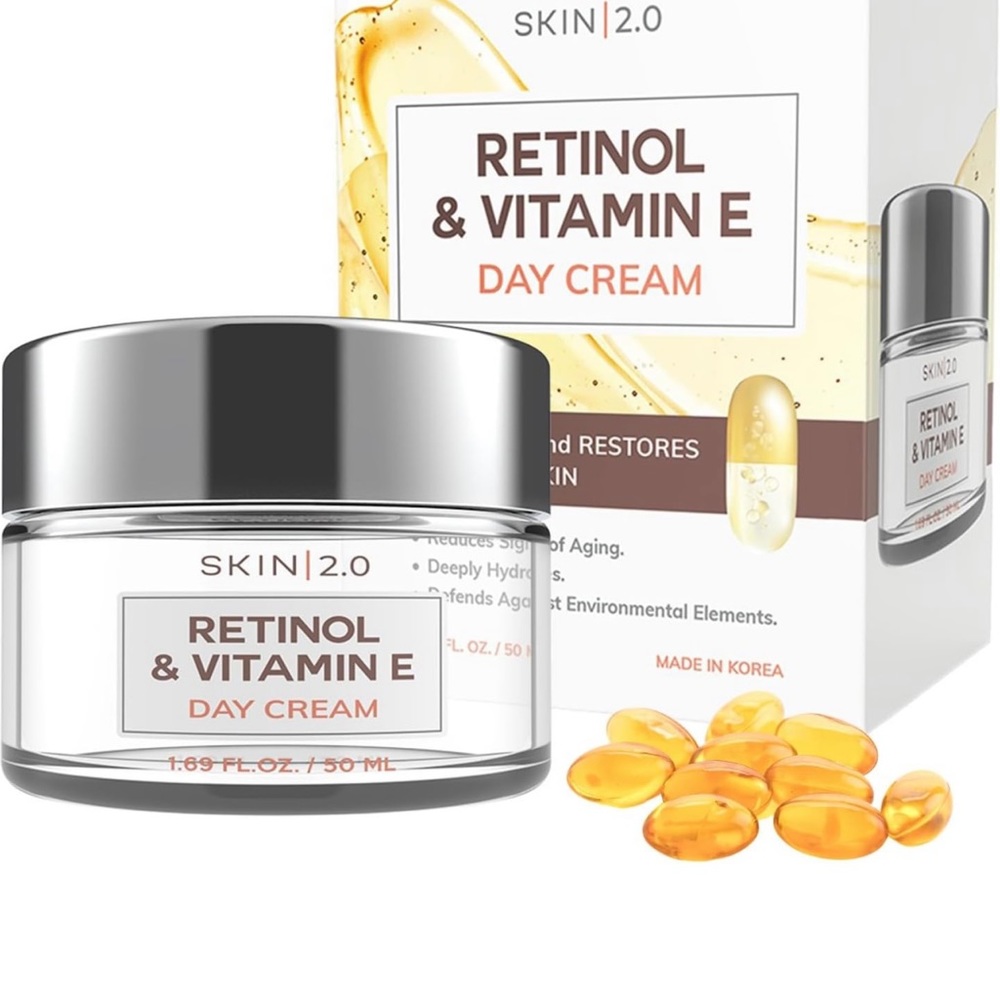 Skin 2.0 Retinol and Vitamin D Daily Face Moisturizer